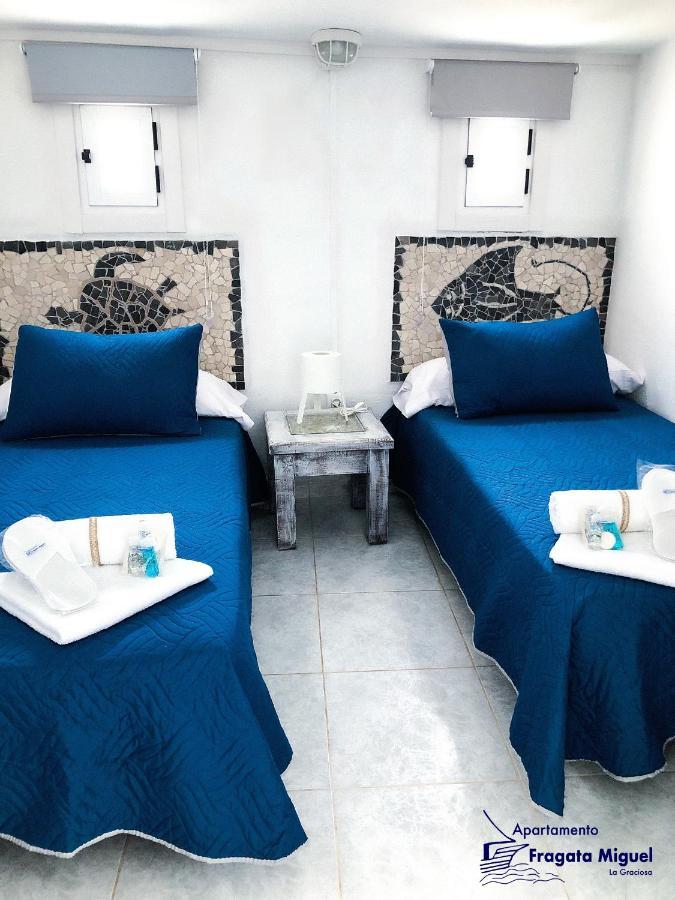 Apartamento Fragata - La Graciosa Caleta de Sebo Bagian luar foto