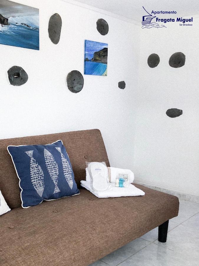 Apartamento Fragata - La Graciosa Caleta de Sebo Bagian luar foto