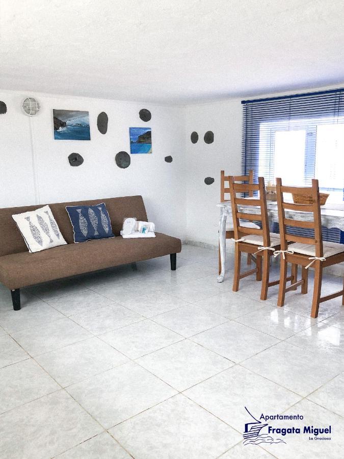 Apartamento Fragata - La Graciosa Caleta de Sebo Bagian luar foto